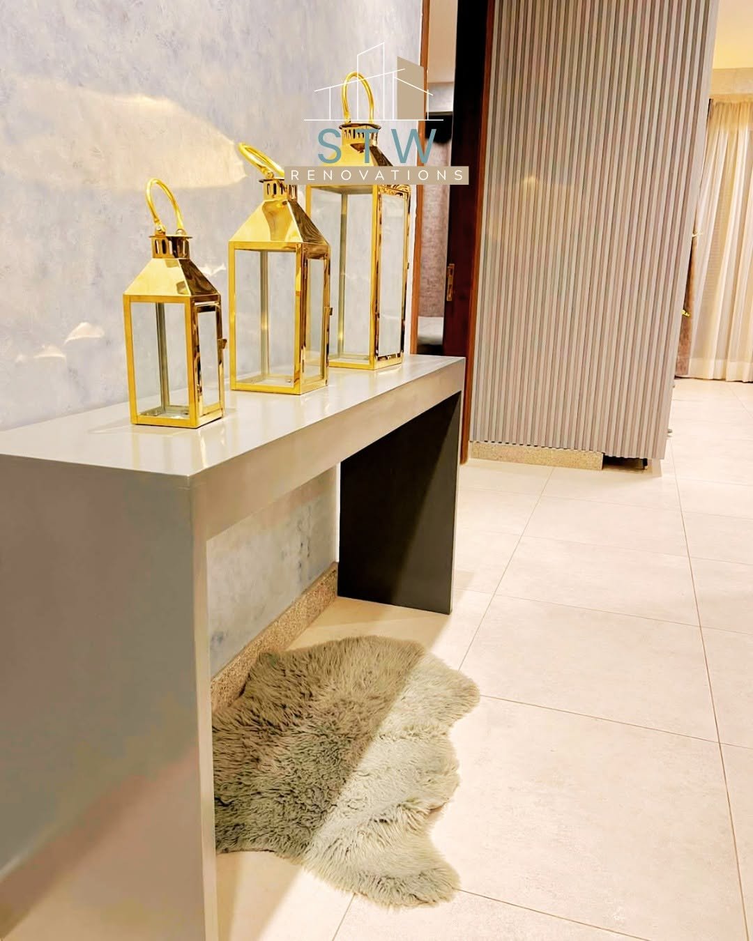 Interior styling and surface finishing by STW Renovations